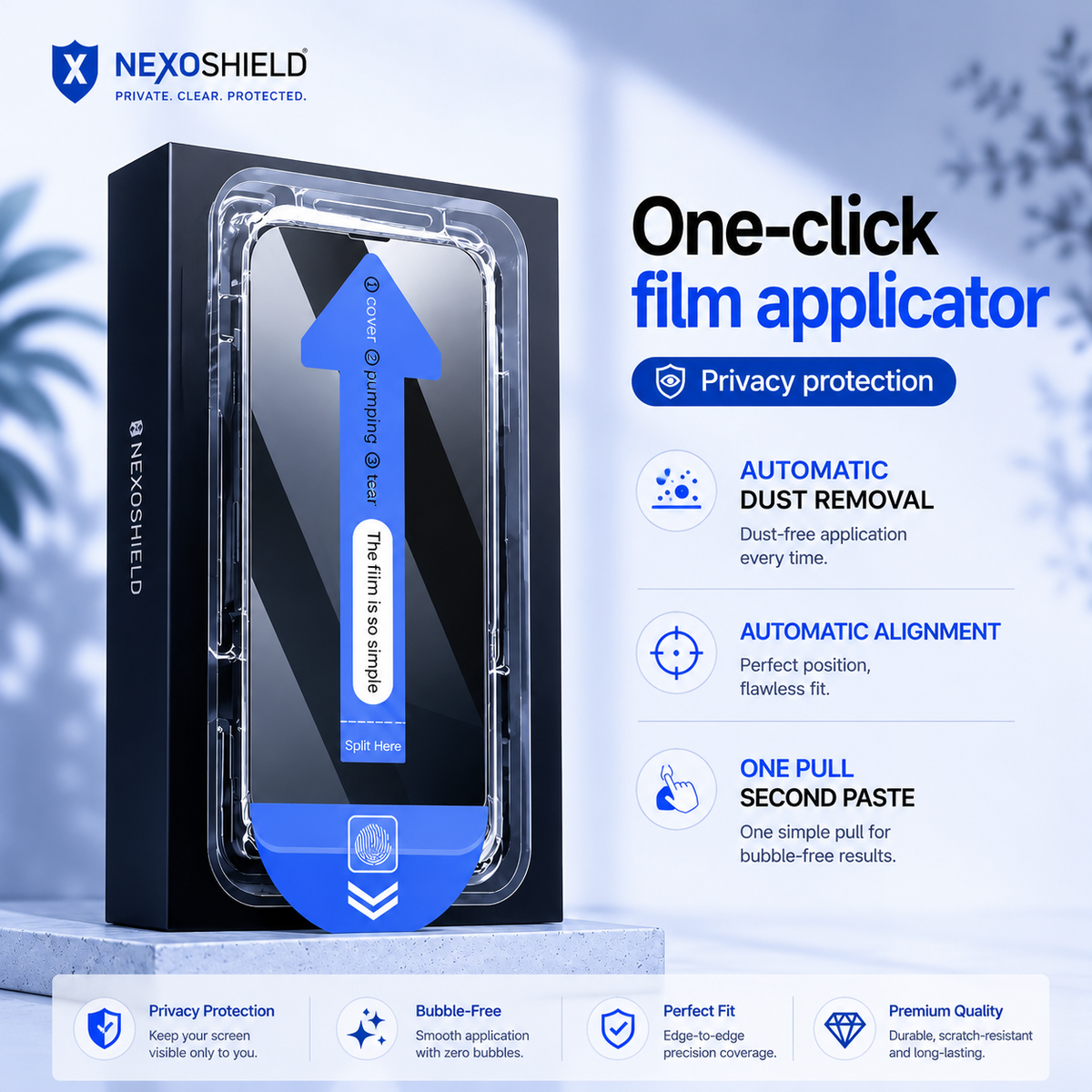 واقي شاشة NexoShield™ الخاص