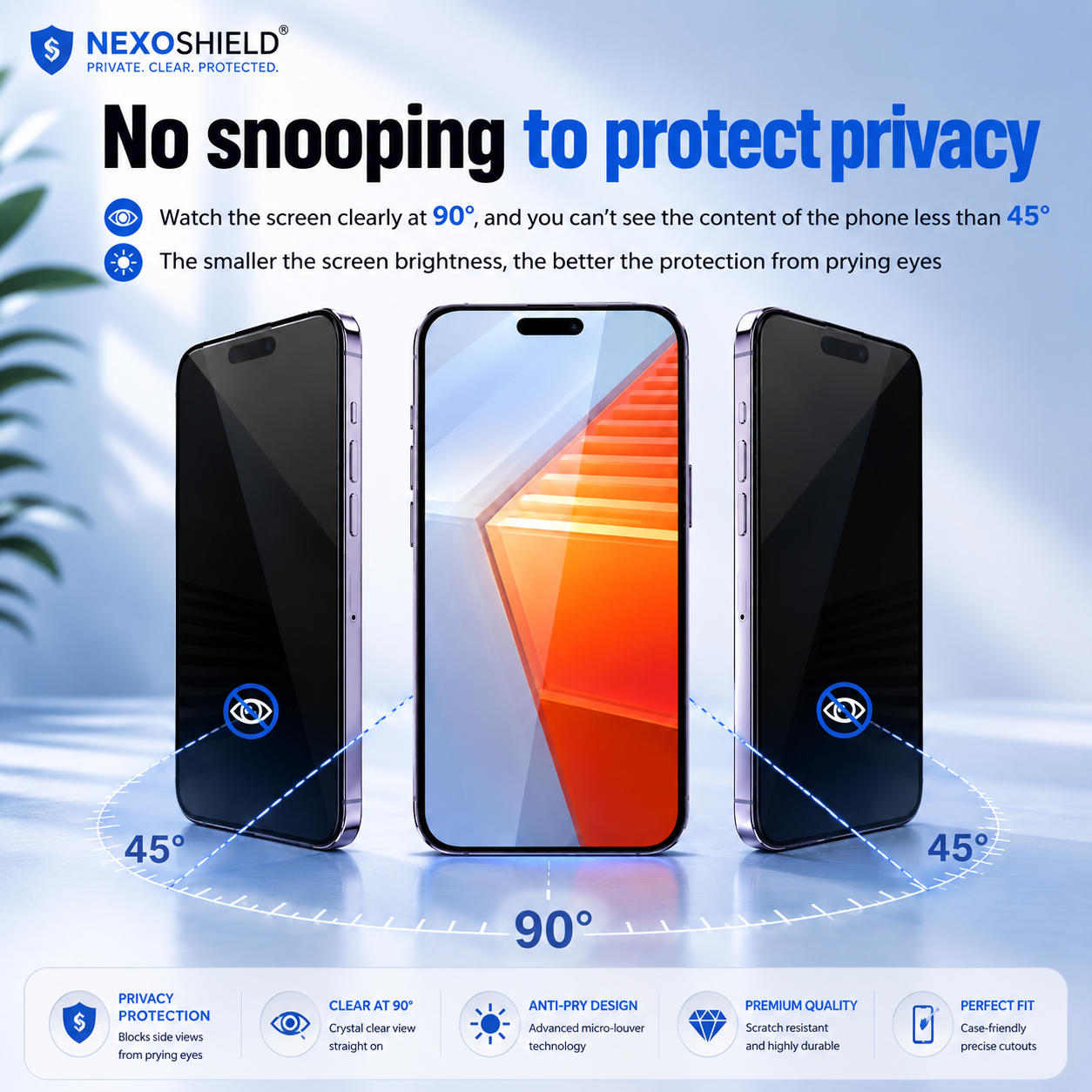 واقي شاشة NexoShield™ الخاص