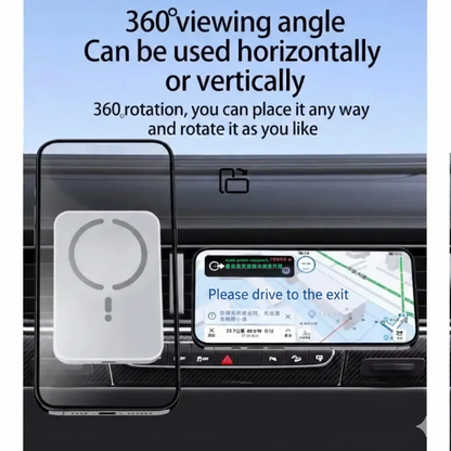 حامل NEXO AirCharge™ للسيارة بقوة 30 واط بتقنية MagSafe